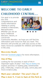 Mobile Screenshot of earlychildhoodcentral.org